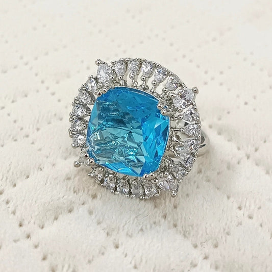 Enchanting Blue Gemstone Ring