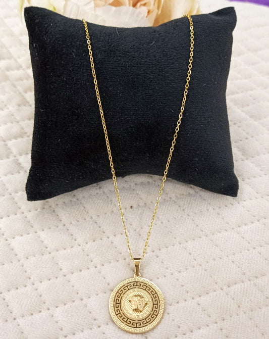 Greek Coin Necklace