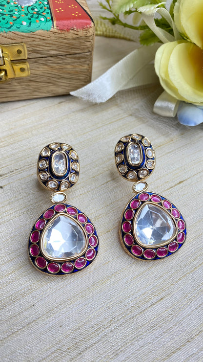 Kundan earrings