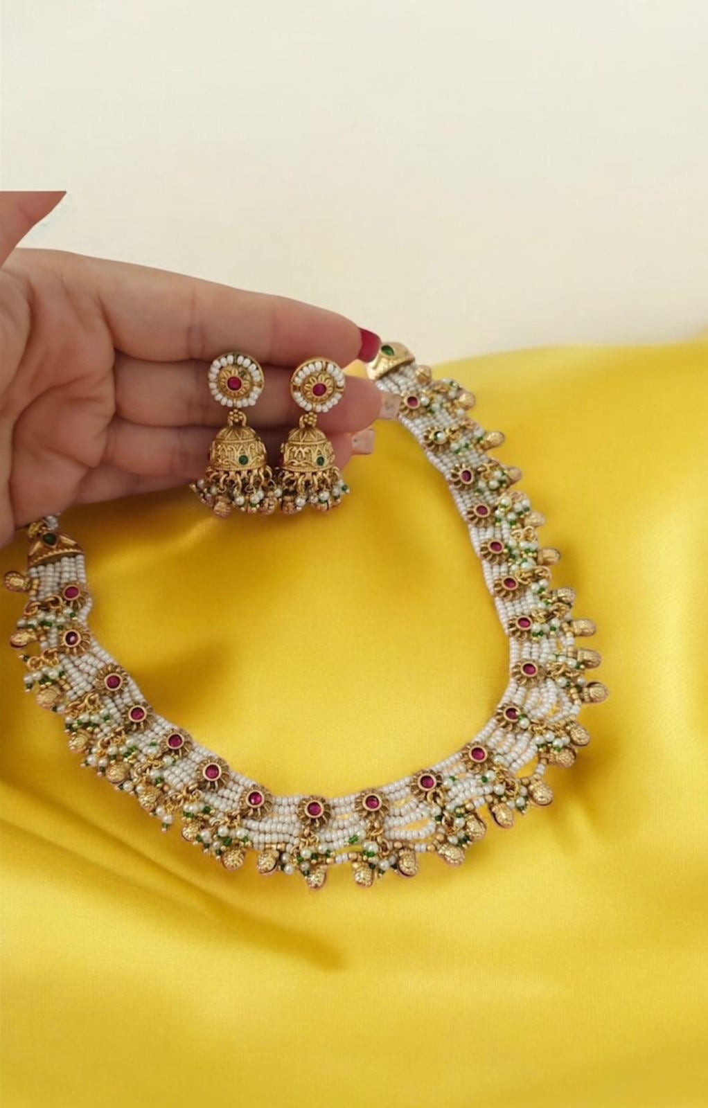 Rajputana pearl  necklace