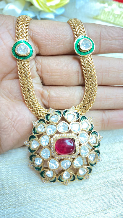 Noor kundan necklace