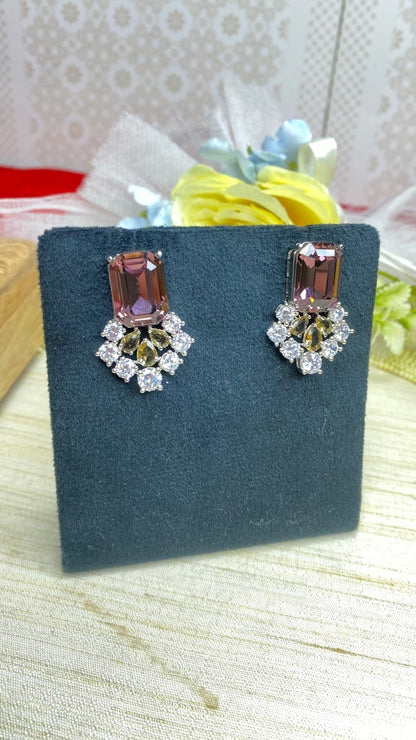 Crystal gleam studs