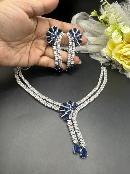 Cinderella  Sapphire necklace❤️