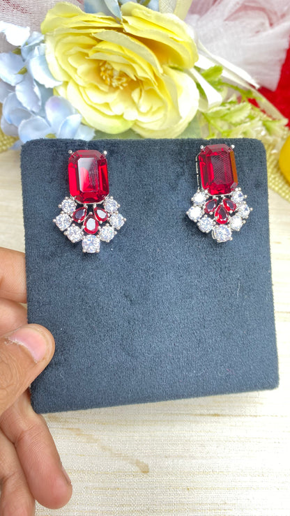 Crystal gleam studs