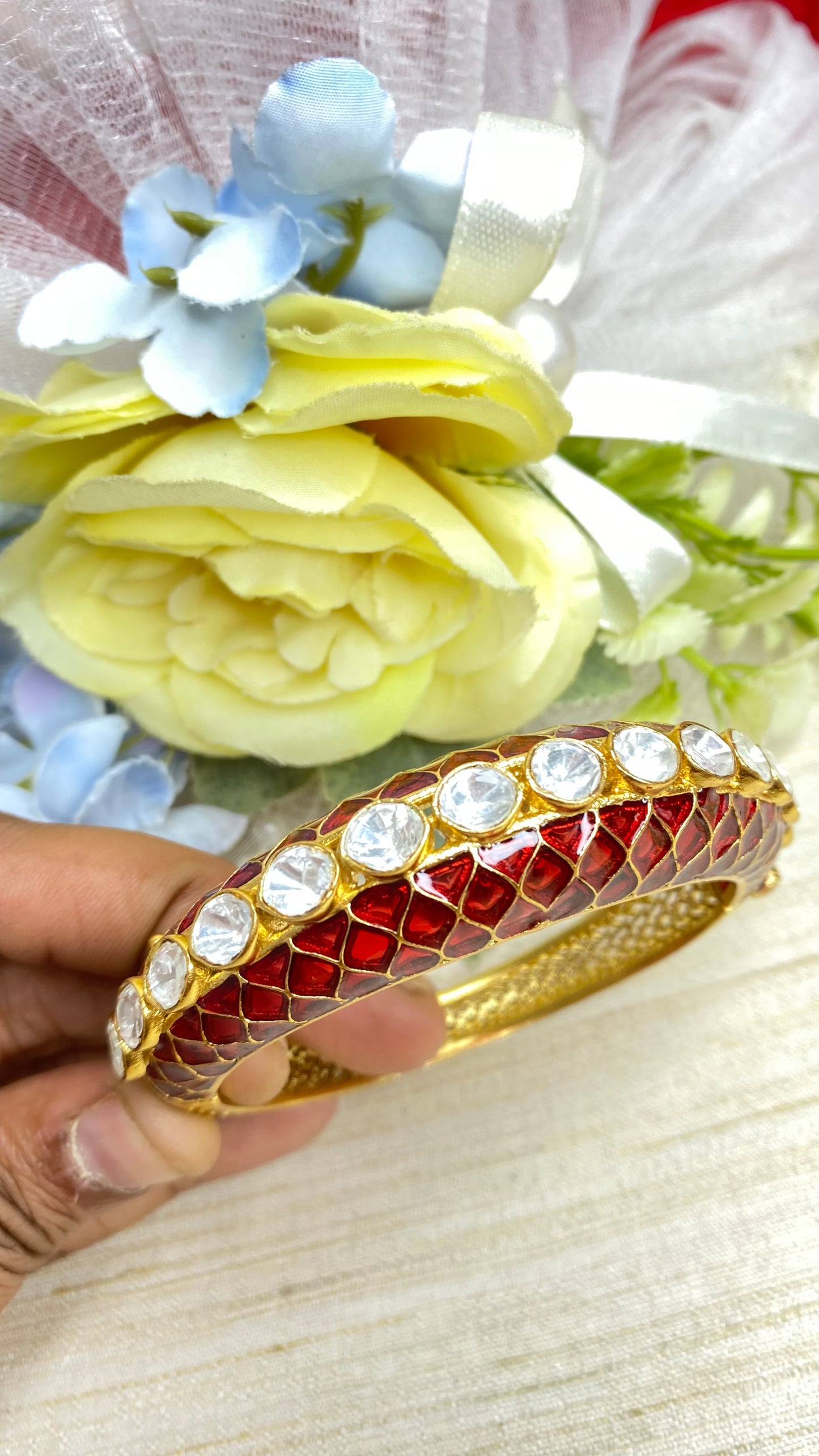 Kundan bracelet