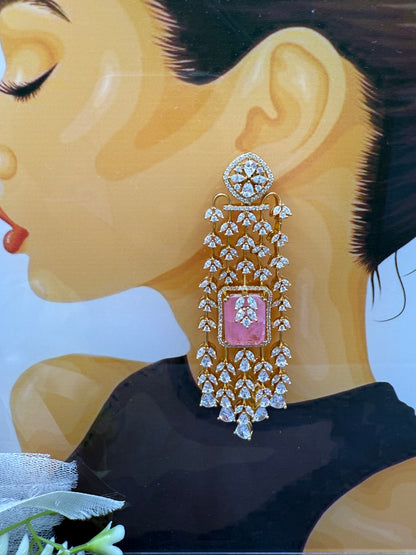 Ritu’s Doublet long earrings- Part Statement Earrings
