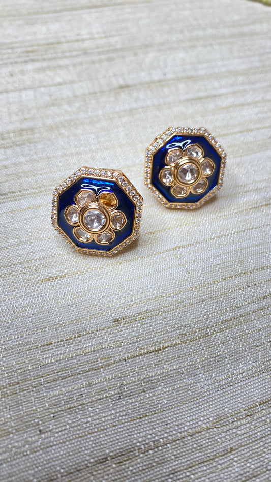 Kundan studs