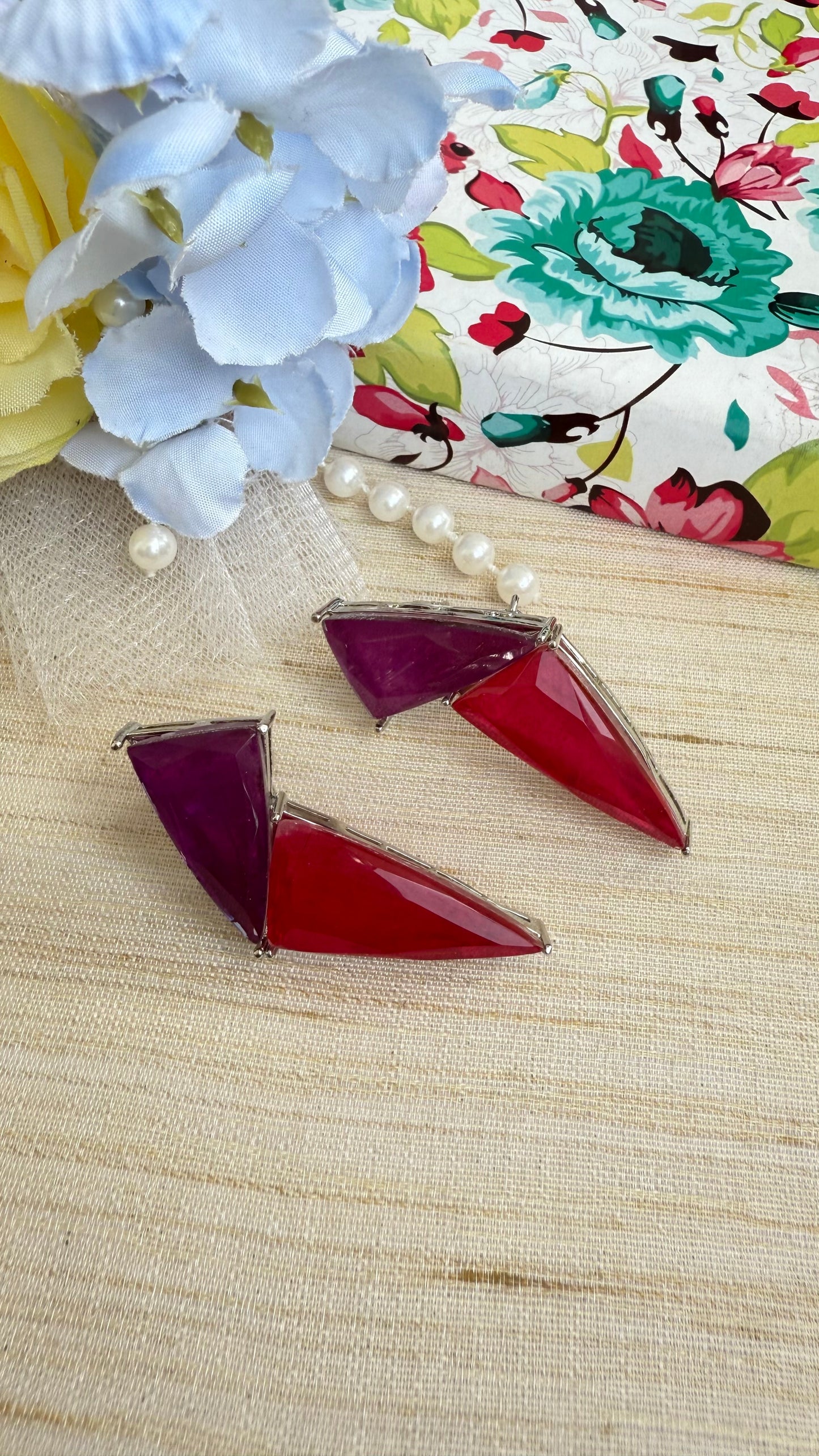 Doublet designer earrings