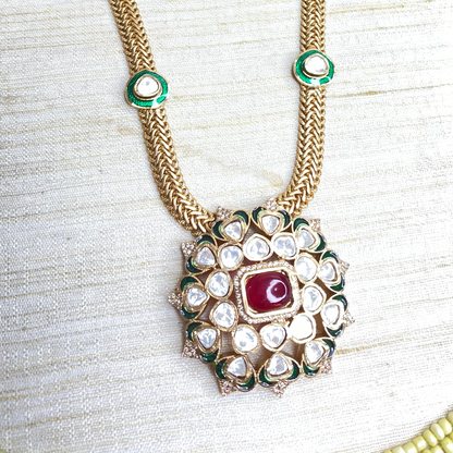 Noor kundan necklace