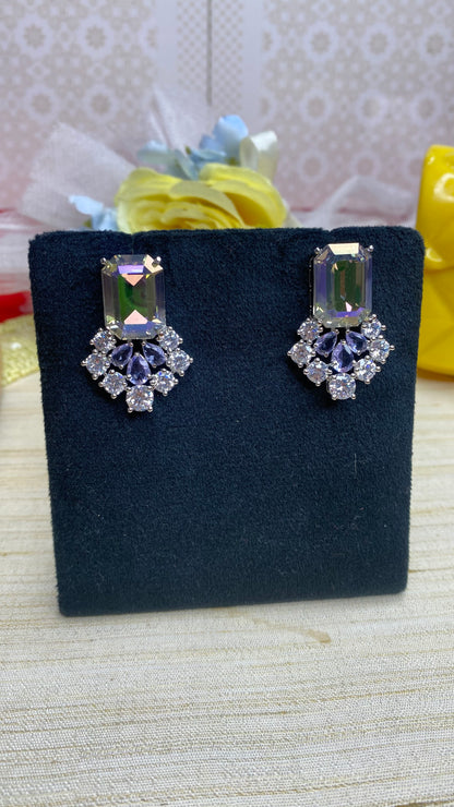 Crystal gleam studs