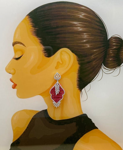 Midnight sparkle Earrings ❤️