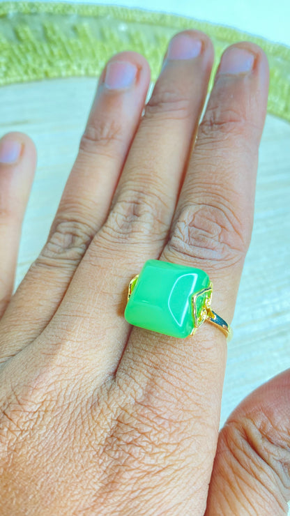 Green radiance ring