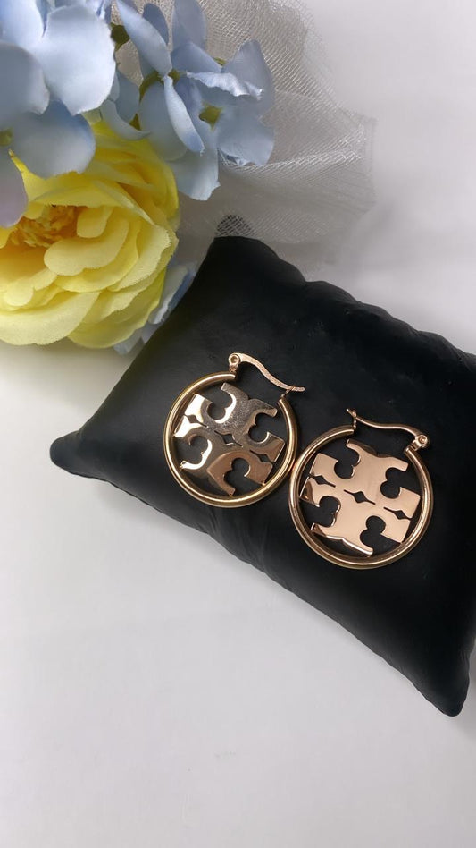 Tory Burch inspired earrings