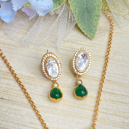 Kundan pendant set