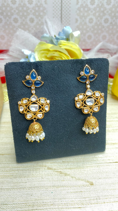 Kundan earrings