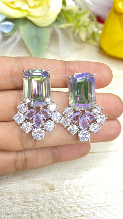 Crystal gleam studs