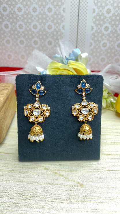 Kundan earrings