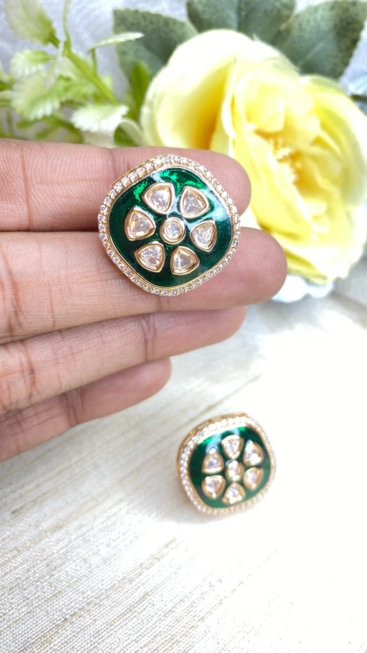 Moissanite earrings