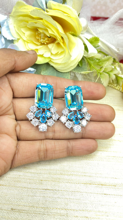 Crystal gleam studs