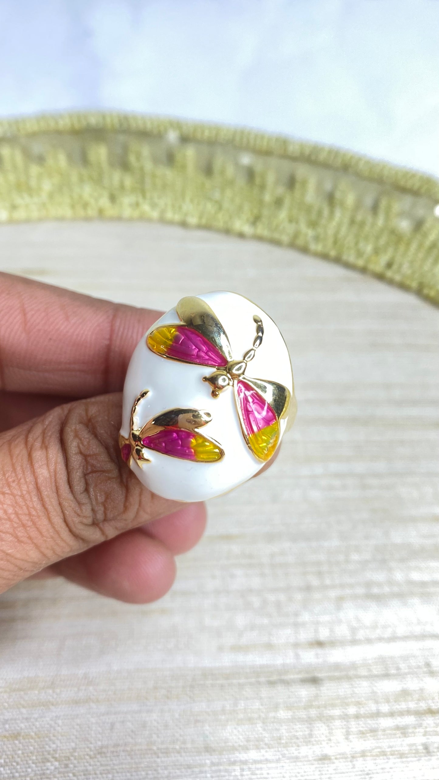 Enchanted Butterfly Ring