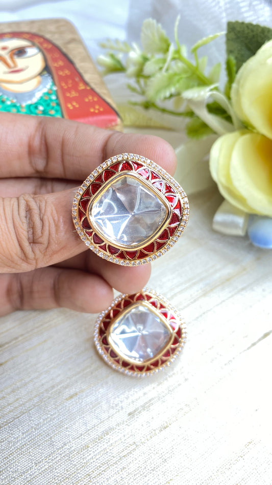 Jumbo Size Moissanite earrings⭐️