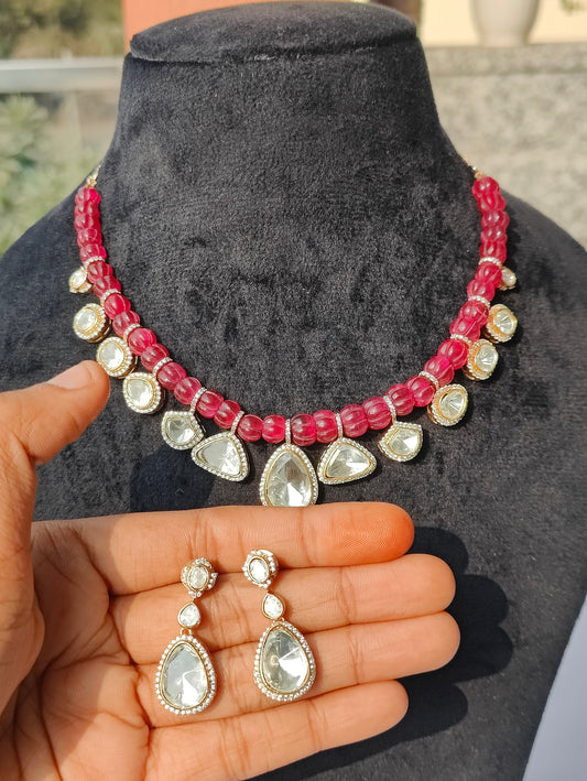 Moissanate Necklace set
