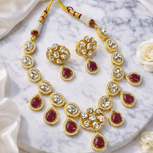 Noor-e-Ruby Royale Set