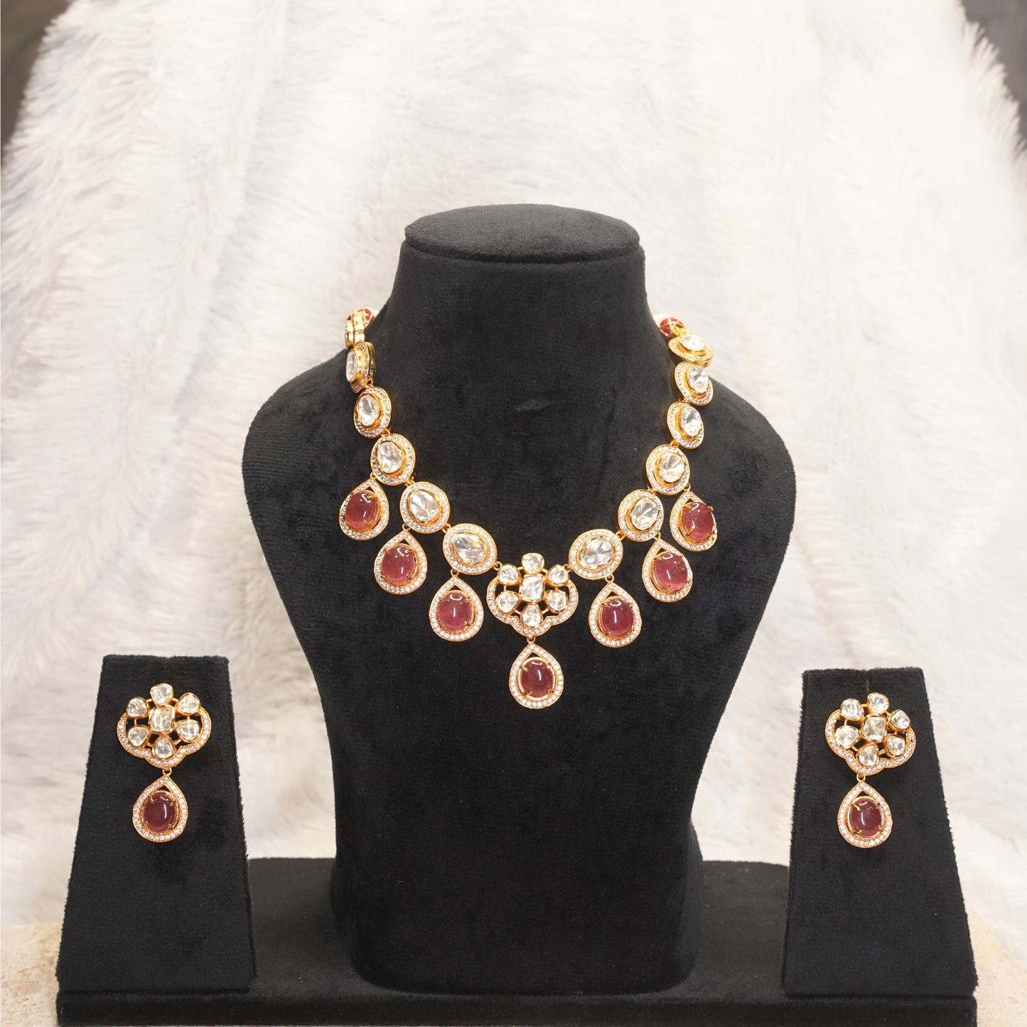 Noor-e-Ruby Royale Set