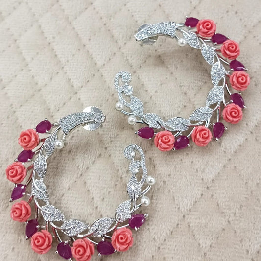 Floral Gemstone Cascade