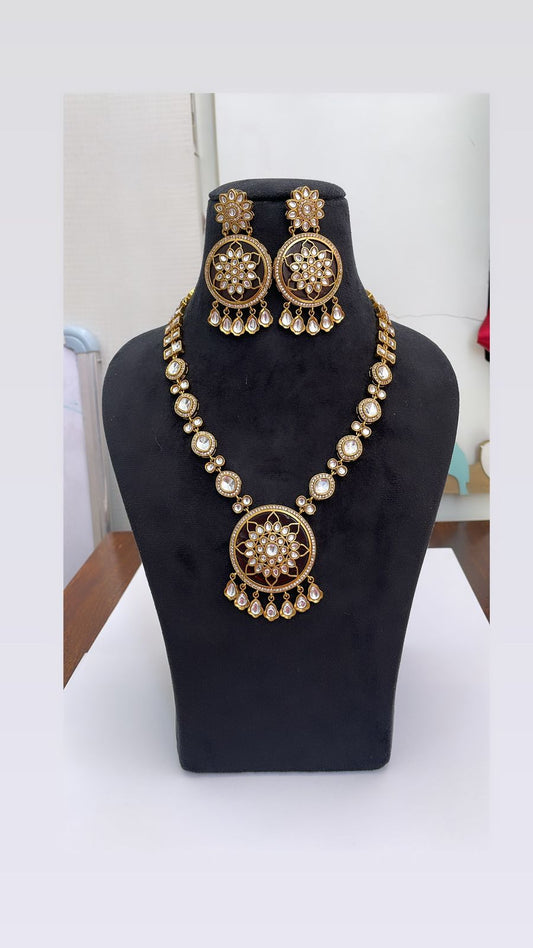 kundan inlay Set