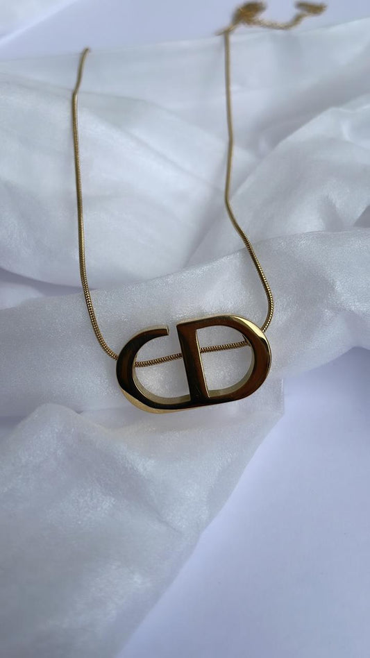 Bold Letter Pendant