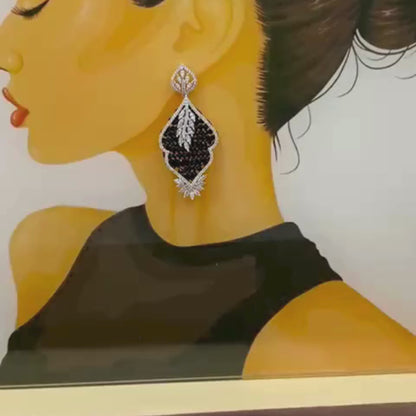 Midnight sparkle Earrings ❤️