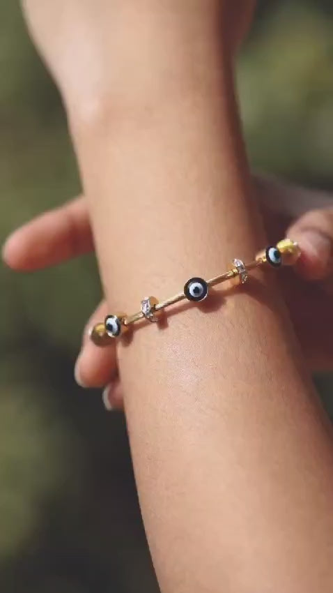 Evil eye bracelet