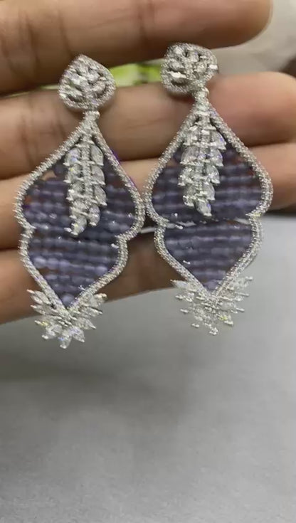 Midnight sparkle Earrings ❤️