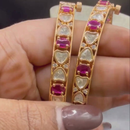 Jasmeet’s moissainate Bangle