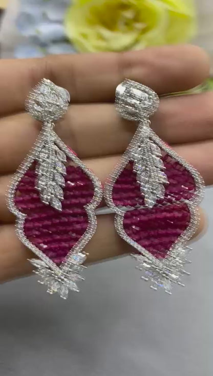 Midnight sparkle Earrings ❤️