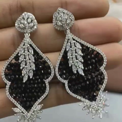 Midnight sparkle Earrings ❤️