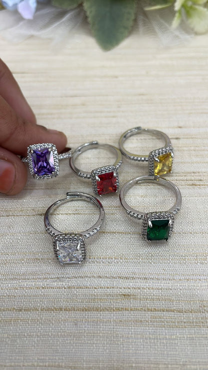 Celestial stone Rings